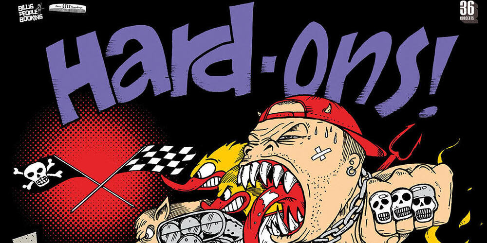 Tickets HARD-ONS feat. JERRY A (Poison Idea) + GUITAR WOLF, Support: tbc in Berlin
